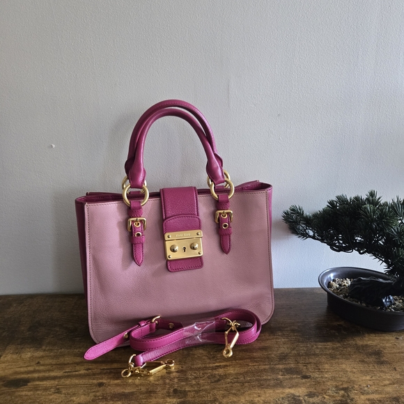 Miu Miu Handbag 2 Way Authentic - Picture 1 of 13